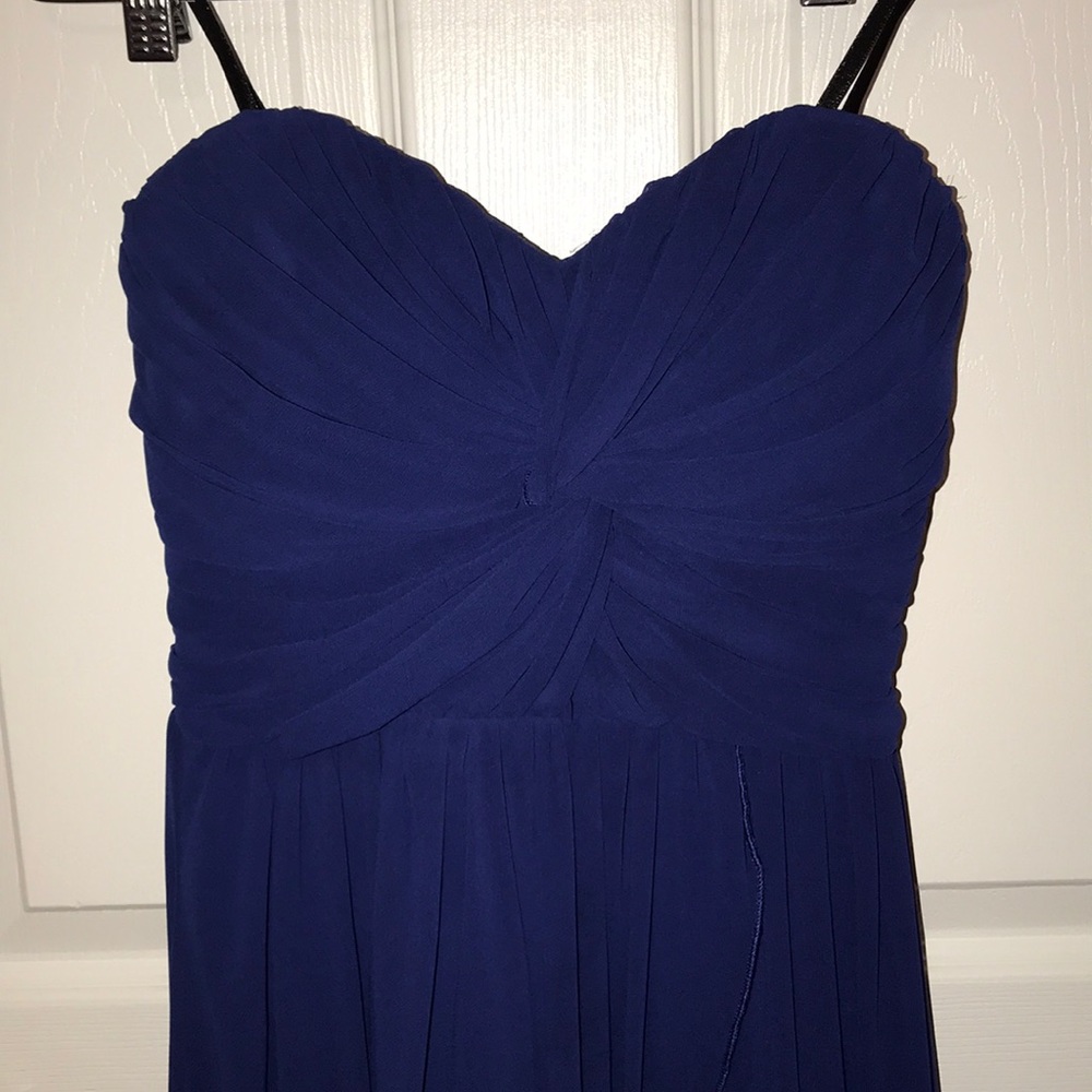 Nordstrom Royal blue high-low dress